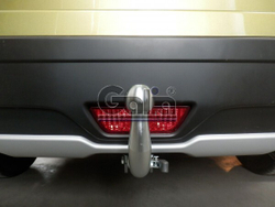 Фаркоп оцинкованный Galia S107C для Suzuki SX4 S-Cross 2013- 2WD/4WD(паспорт и сертификат в комплекте)(без электрики)