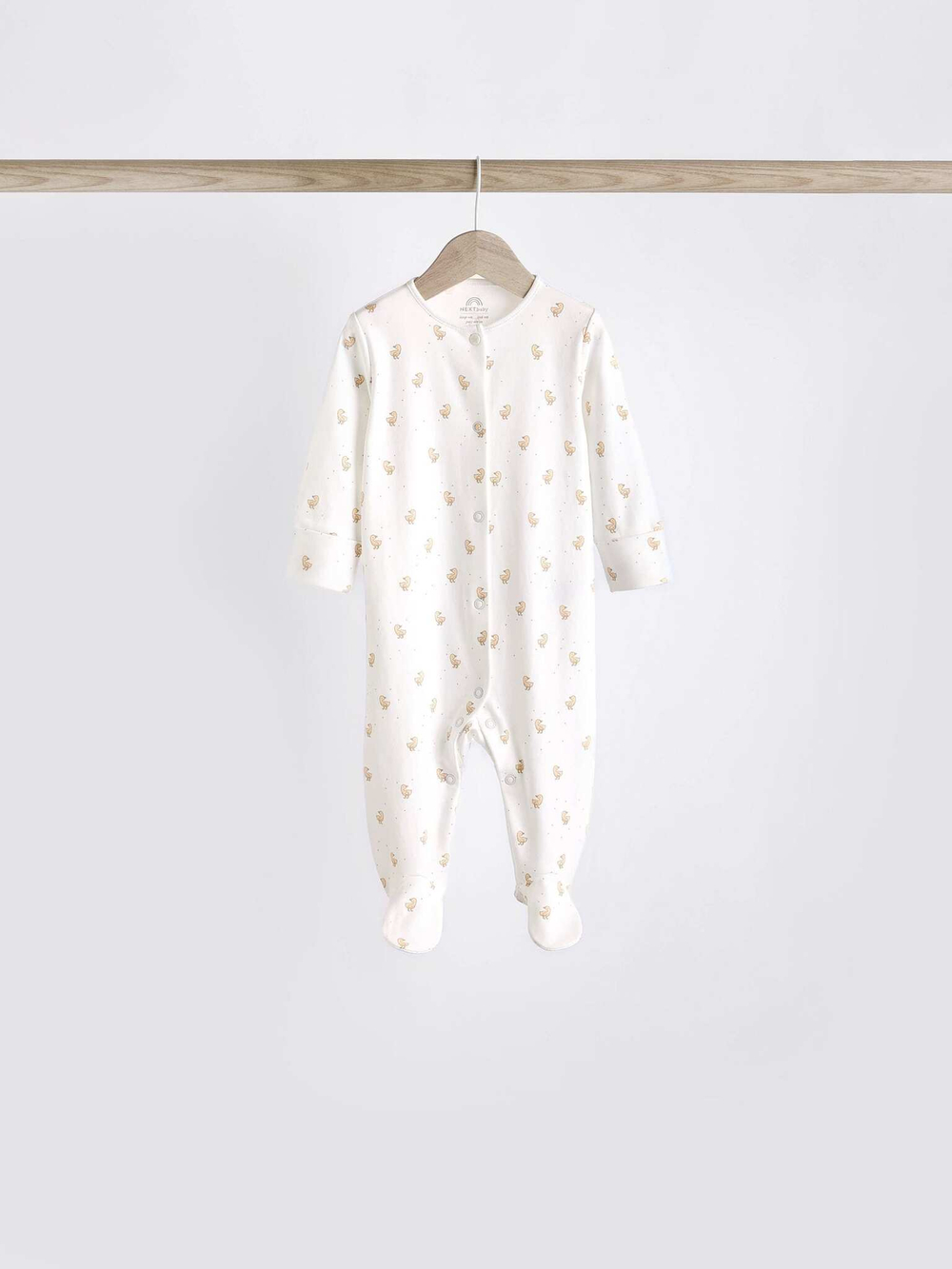 Комбинезон / Cлип для малышей Next K79-484, 7 шт., Белый