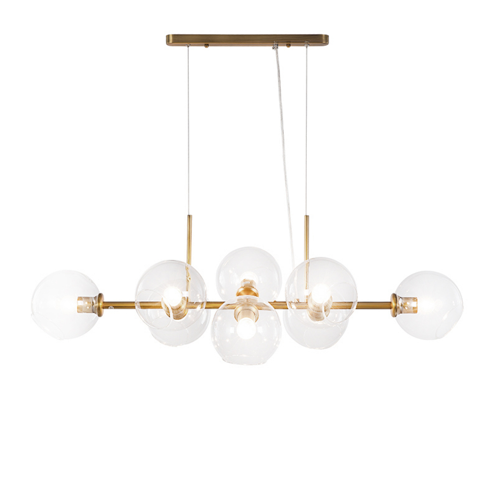 Pendant design lamp    (Gold/Clear)Uatoua