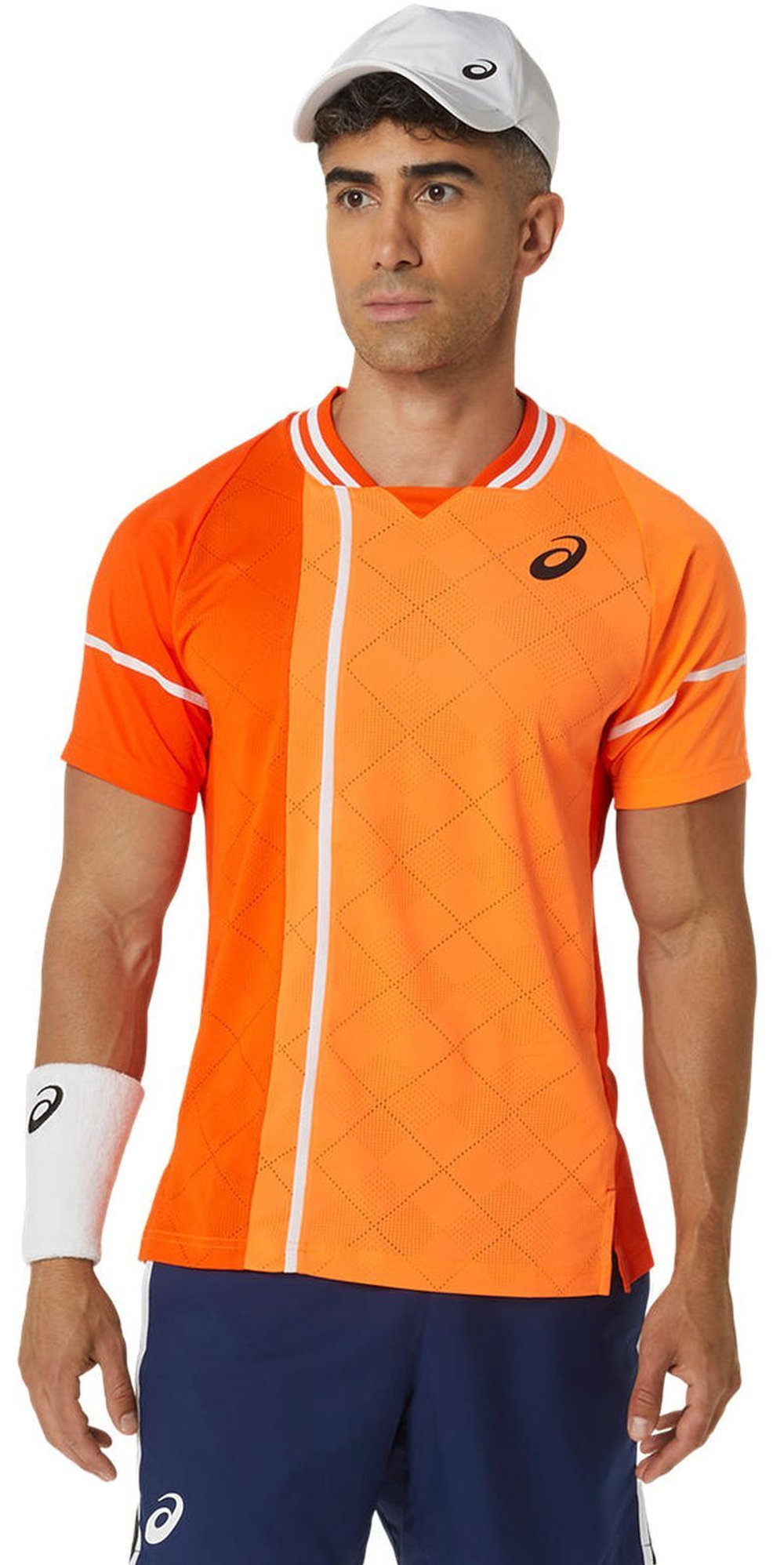 Мужская теннисная футболка Asics Match Actibreeze SS Top - koi