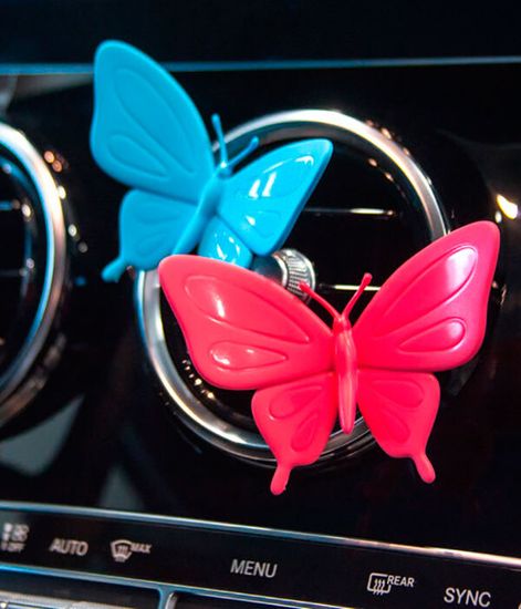 Аромадекор для автомобиля и дома FOREST БАБОЧКА (экзотический огурец) в блистере, Mr&Mrs Fragrance