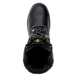 Ботинки 4208М кожа, иск.кожа, ПУ/ПУ, МБС иск.мех, черный