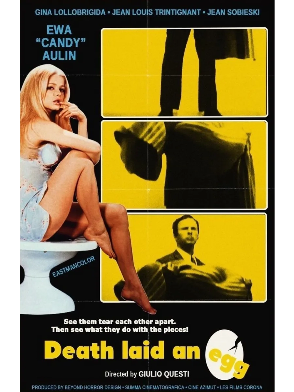 Смерть, снесшая яйцо (1968) (DVD-R)