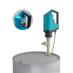 Бочковой насос Gruen p400-SR с регулировкой производительности и насосной трубой из PP