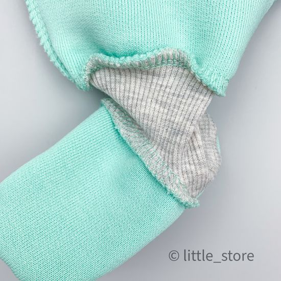 Комбинезон утепленный "Зайкины истории" ментоловый