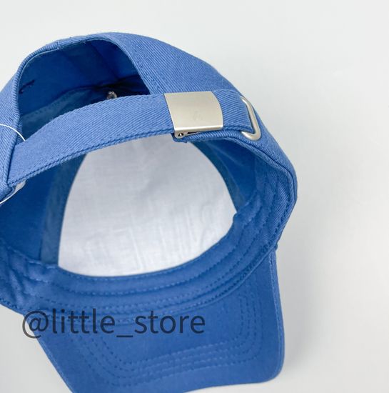 Кепка текстильная с нашивкой, Синяя