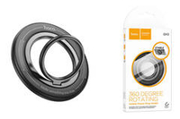 Магнитный держатель HOCO GH3 Enjoy 360-degree rotating magnetic mobile phone ring holder (черный)