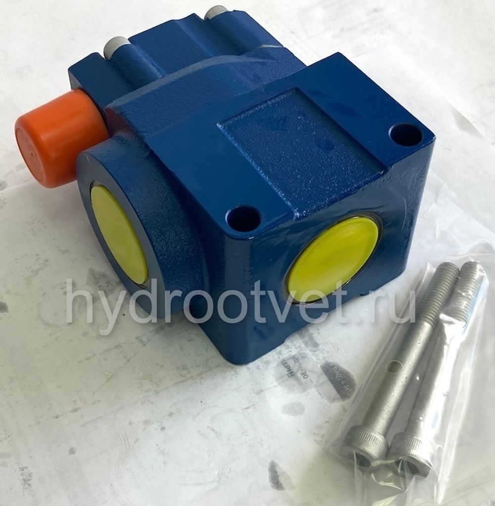 DB20G2-5X/200 - Предохранительный клапан Ду25 с давлением настройки до 200 бар, управление - X и Y - внутренние