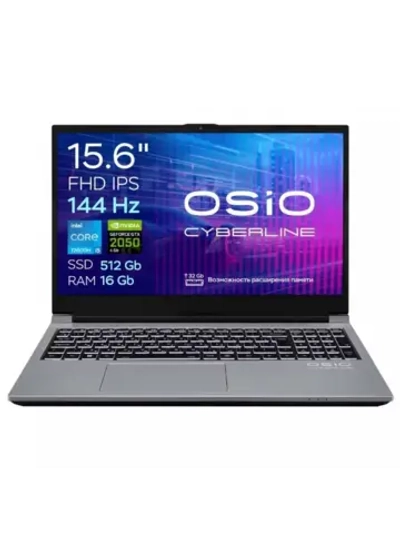 15,6" Ноутбук CyberLine С150I-004 W10Pro GRAY