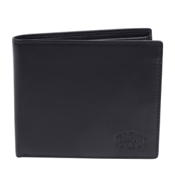 Фото бумажник KLONDIKE Claim натуральная кожа в черном цвете в фирменной коробке с гарантией