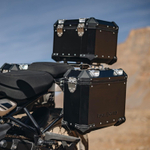 Кофры боковые алюминиевые Royal Enfield "Adventure", черные - 1990276