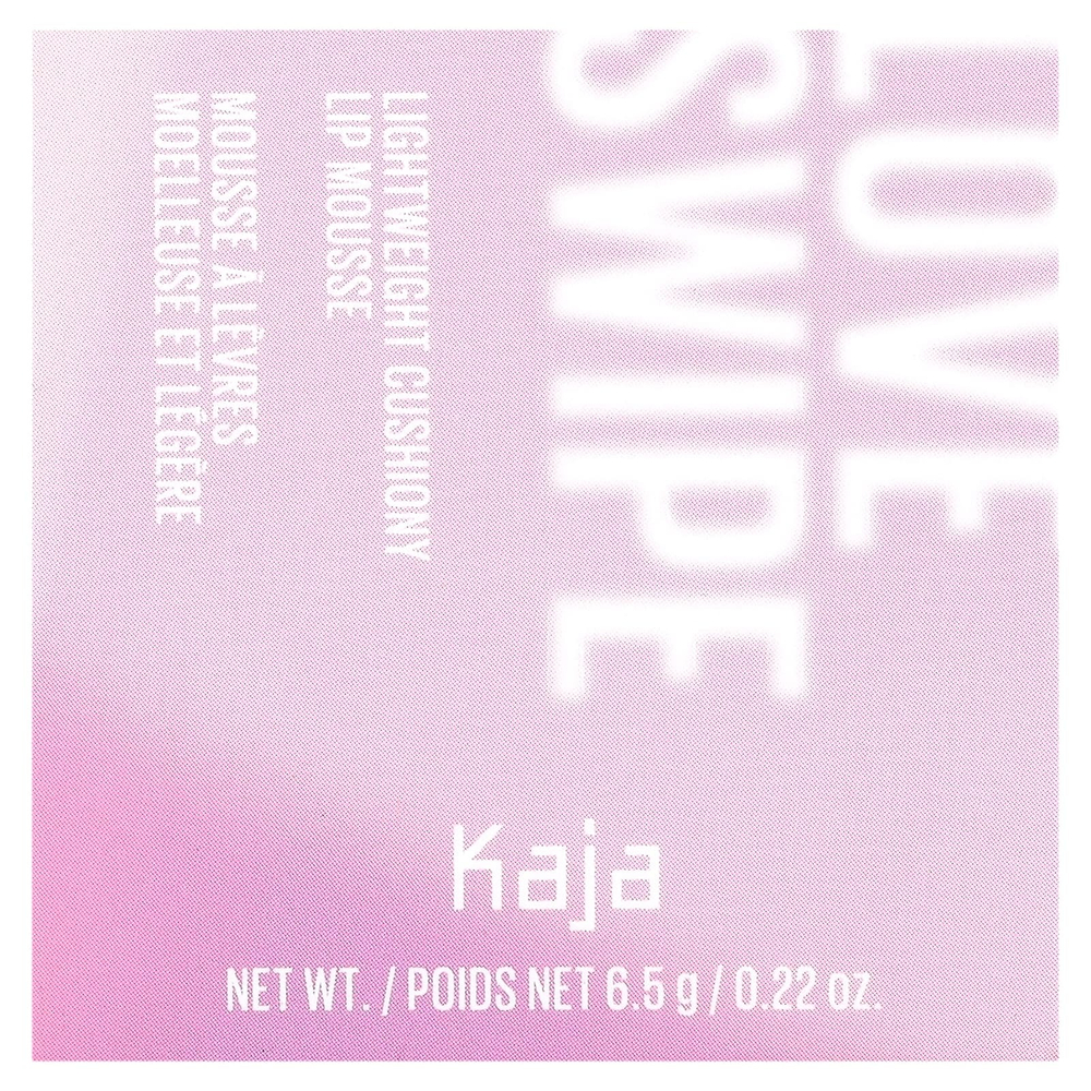 Kaja, Love Swipe, легкий кушон, мусс для губ, оттенок 03 Everygirl, 6,5 г (0,22 унции)