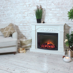 Каминокомплект Real Flame Cristina 25,5 WT с очагом Evrika 25,5