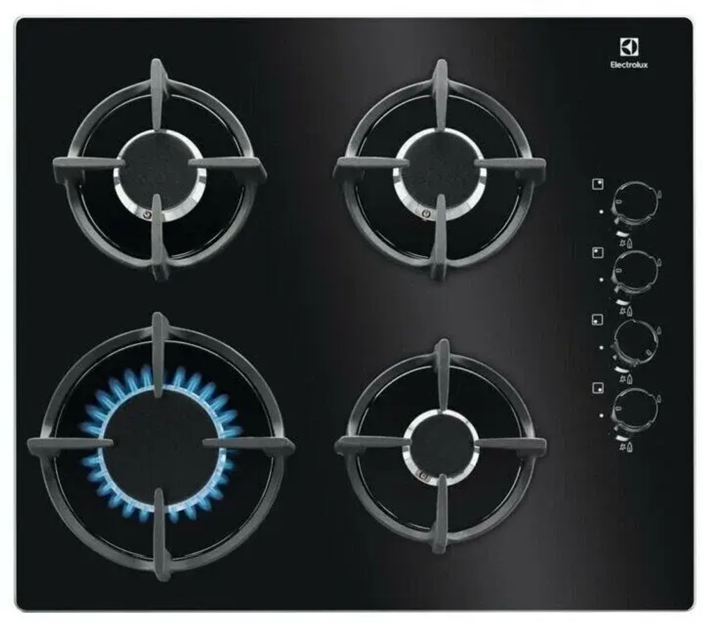 Встраиваемая газовая варочная панель Electrolux KGG 6407 K
