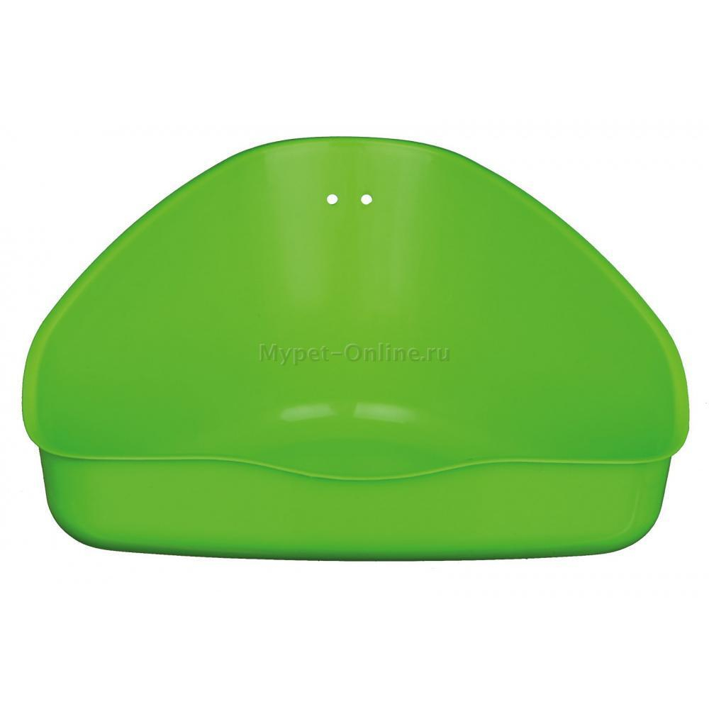 Туалет для грызунов Trixie Corner Toilet M, размер 36×21×30см.
