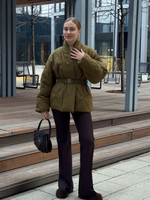 Пуховик Орли олива