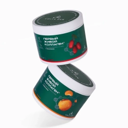 ЖИВОЙ КОЛЛАГЕН набор в подарочном тубусе барбарис-мандарин