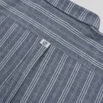 Рубашка One Two Oversized Striped Shirt Blue синяя