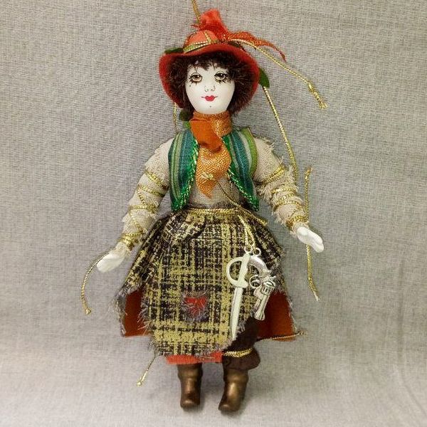 Ёлочная игрушка &quot;Разбойница&quot;