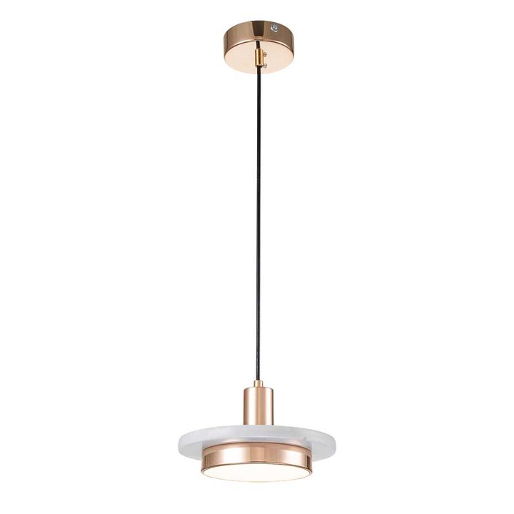 Подвесной светильник Escada 10260/1 LED*12W Gold/White marble