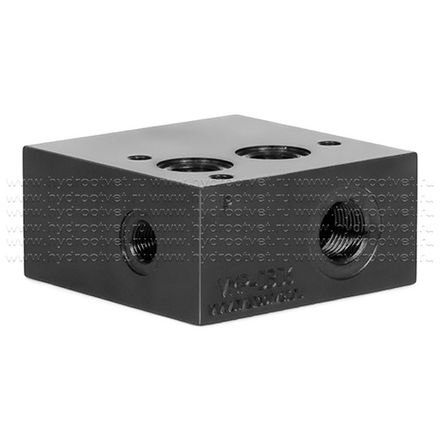 VMP-DBD-ST - Плита стальная под предохранительный клапан DBDS6, с выходами Р, Т и М и под плиту ML31 (Ду6)