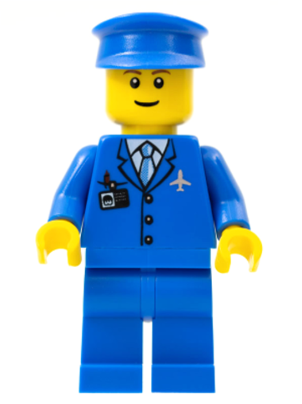 Минифигурка LEGO air046b Пилот