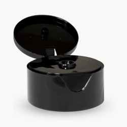 Крышка 24 флип-флоп Черная гладкая