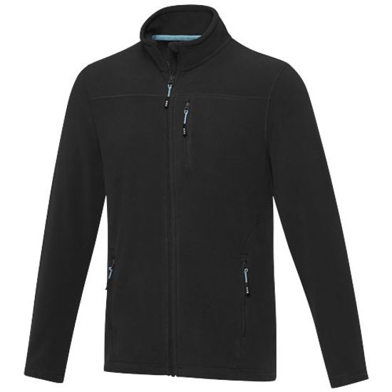 Мужская флисовая куртка Amber на молнии из переработанных материалов по стандарту GRS