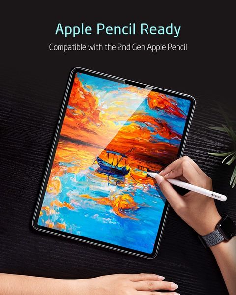 Закаленное защитное стекло ESR HD Ultra Clear High Definition для Apple iPad Pro 11" (2018,2020)