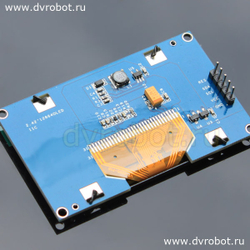 Экран OLED 2.42 - ЖЕЛТЫЙ