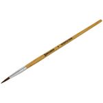 Кисть BRAUBERG, из ворса пони, круглая, № 3, 200189