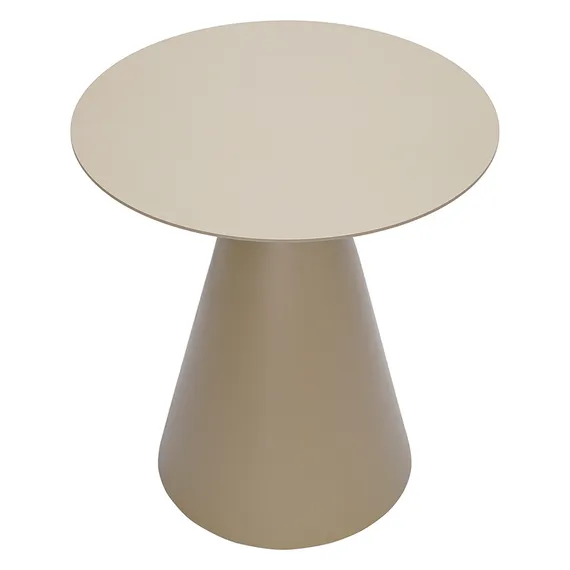 Столик кофейный Marius, Ø50х55 см, бежевый