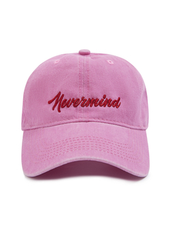 Кепка Nevermind, розовая