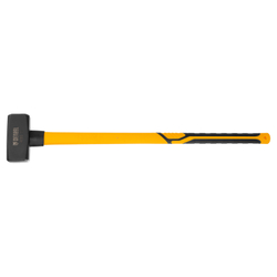 Кувалда 4000 г, кованая, фибергласовая рукоятка c TPR покрытием, 880 мм Denzel