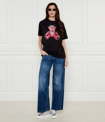 Футболка PINK BEAR GUESS - черный(W5RI30 K9RM1)