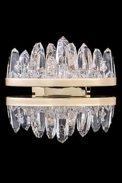 Бра LED 17W 3000K/4000K/5500K LE7728/2W Gold золото Lara Leon