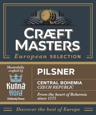 Пиво Craeft Masters Czech Pilsener Пиво Craeft Masters Czech Pilsener