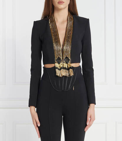 Пиджак Elisabetta Franchi - черный(GI07937E2)