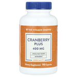 The Vitamin Shoppe, Cranberry Plus, 400 мг, 90 капсул