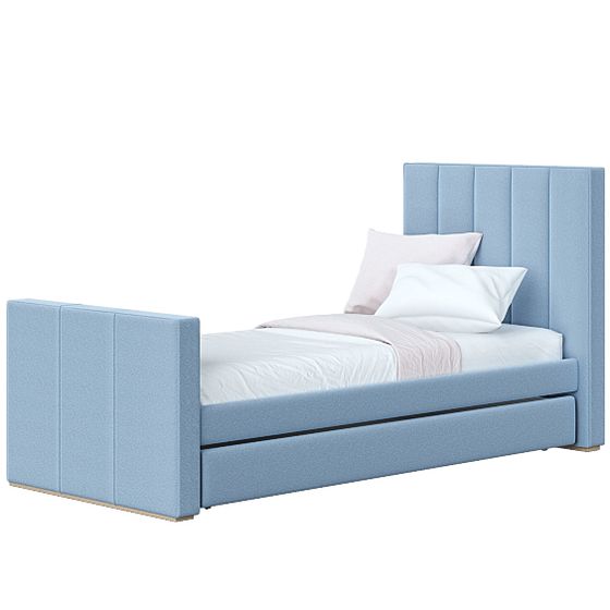 Кровать подростковая Cosy, 90х200 см, голубая
