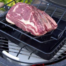 Поддон прямоугольный с антипригарным покрытием, 35х26 см, Big Green Egg