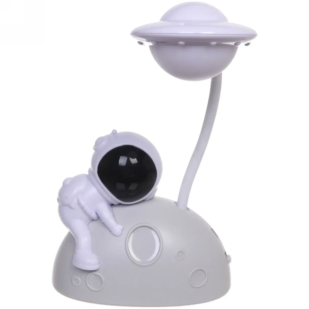 Светильник настольный «Cosmo-Любимая Луна» LED 28*11,5*7,5см USB 4V 3w, Белый