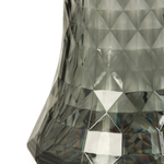 Кофейный столик Rock Crystal диаметр 31 пластик, дымчатый