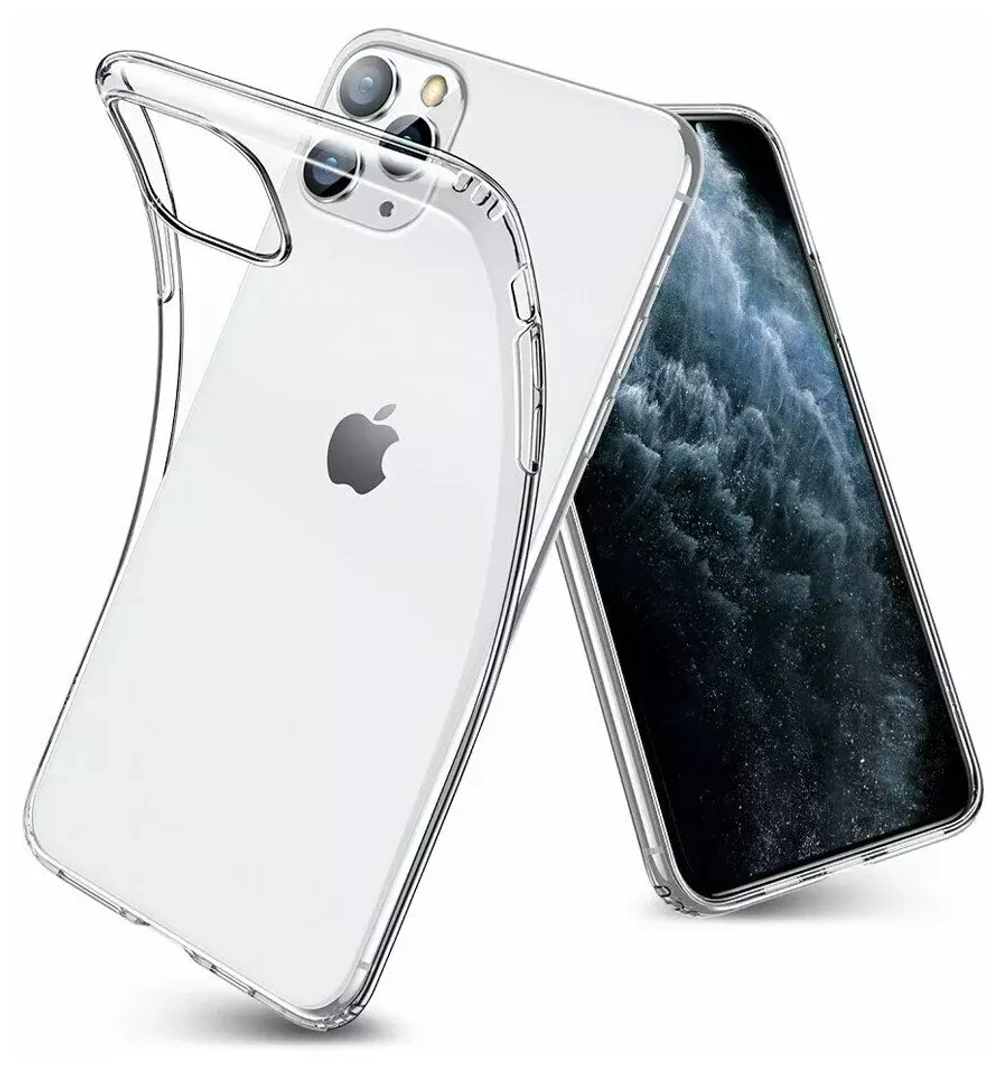 Чехол силиконовый для iPhone 11 Pro Max прозрачный