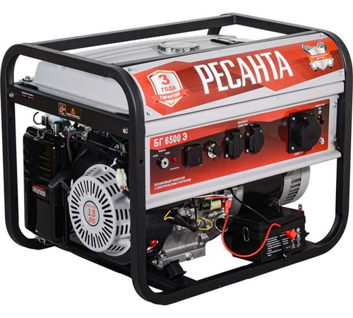 Электрогенератор Ресанта БГ 6500 Э 64/1/46