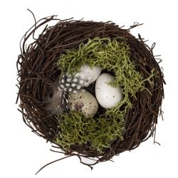 GAEM Набор из 2-х изделий декоративных "Пасхальная композиция" (3*4), L19,5 W12 H5 см