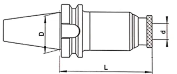Патрон резьбонарезной OCM BT40, M5-M30, тип GT24