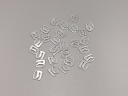 Крючки, 10 мм, Arta-F, пластик, прозрачные, (Арт:KR/10-PR), шт