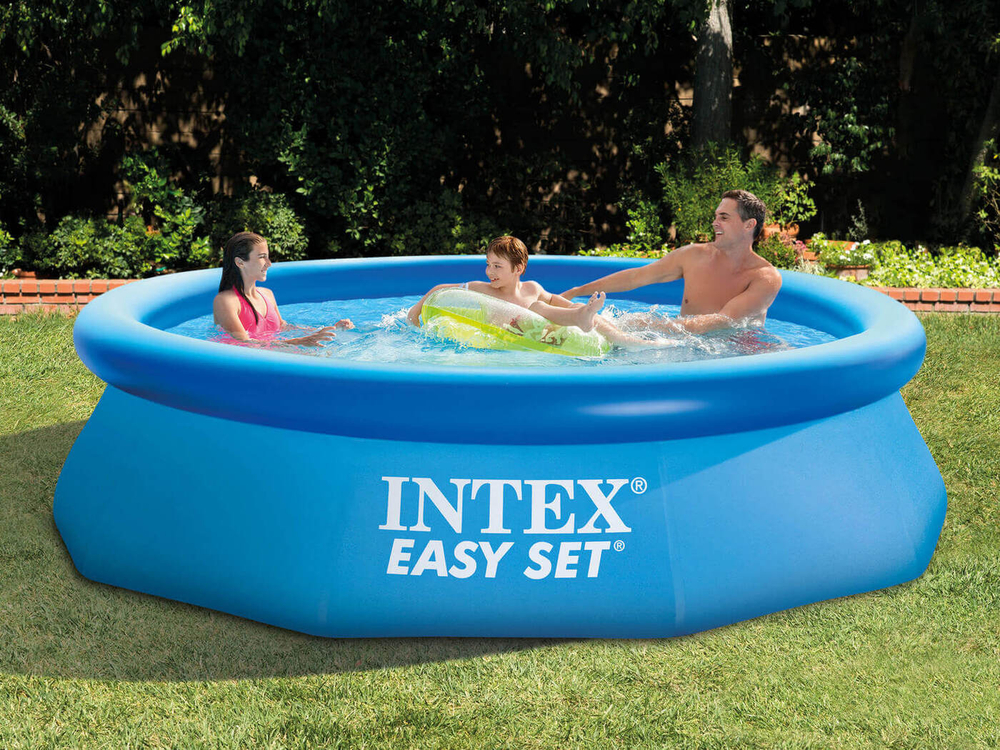 Надувной бассейн Intex Easy Set (28118) 305х305х61см с фильтр-насосом