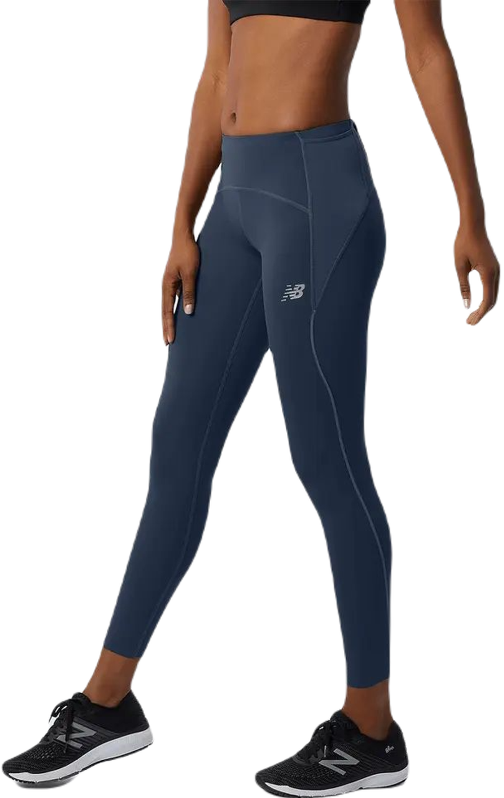 Leginsy New Balance Impact Run Tight - небесный